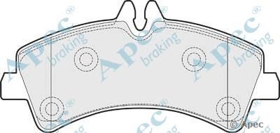 APEC BRAKING pad1517 -  Комплект тормозных колодок, дисковый тормоз